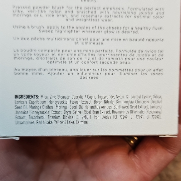 Kosas Color & Light Pressed Powder Blush & Highlighter Duo In The Shade Papaya - Picture 4 of 9